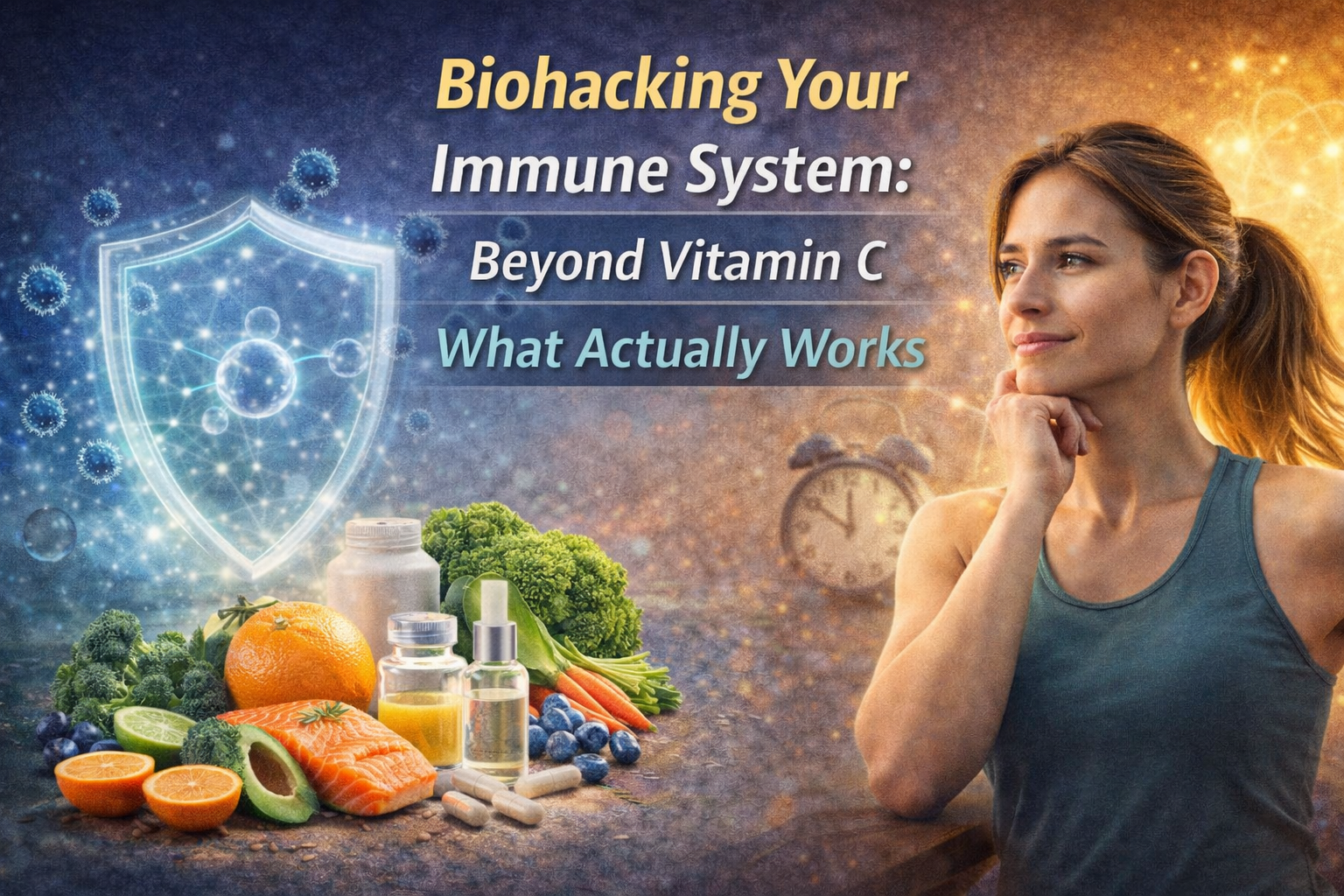 Biohacking Your Immune System: Beyond Vitamin C — What Actually Works