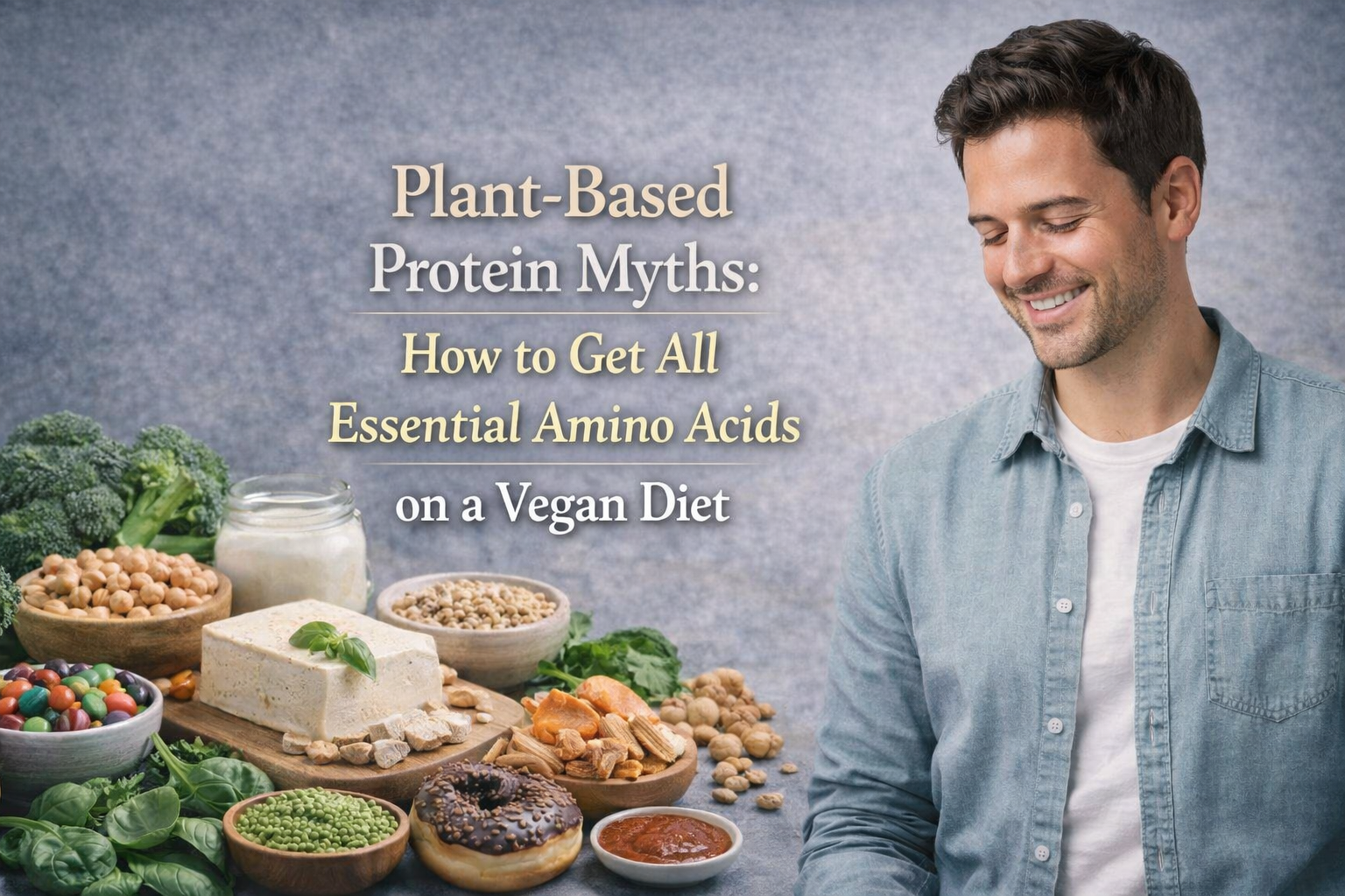 Plant-Based Protein Myths: How to Get All Essential Amino Acids on a Vegan Diet