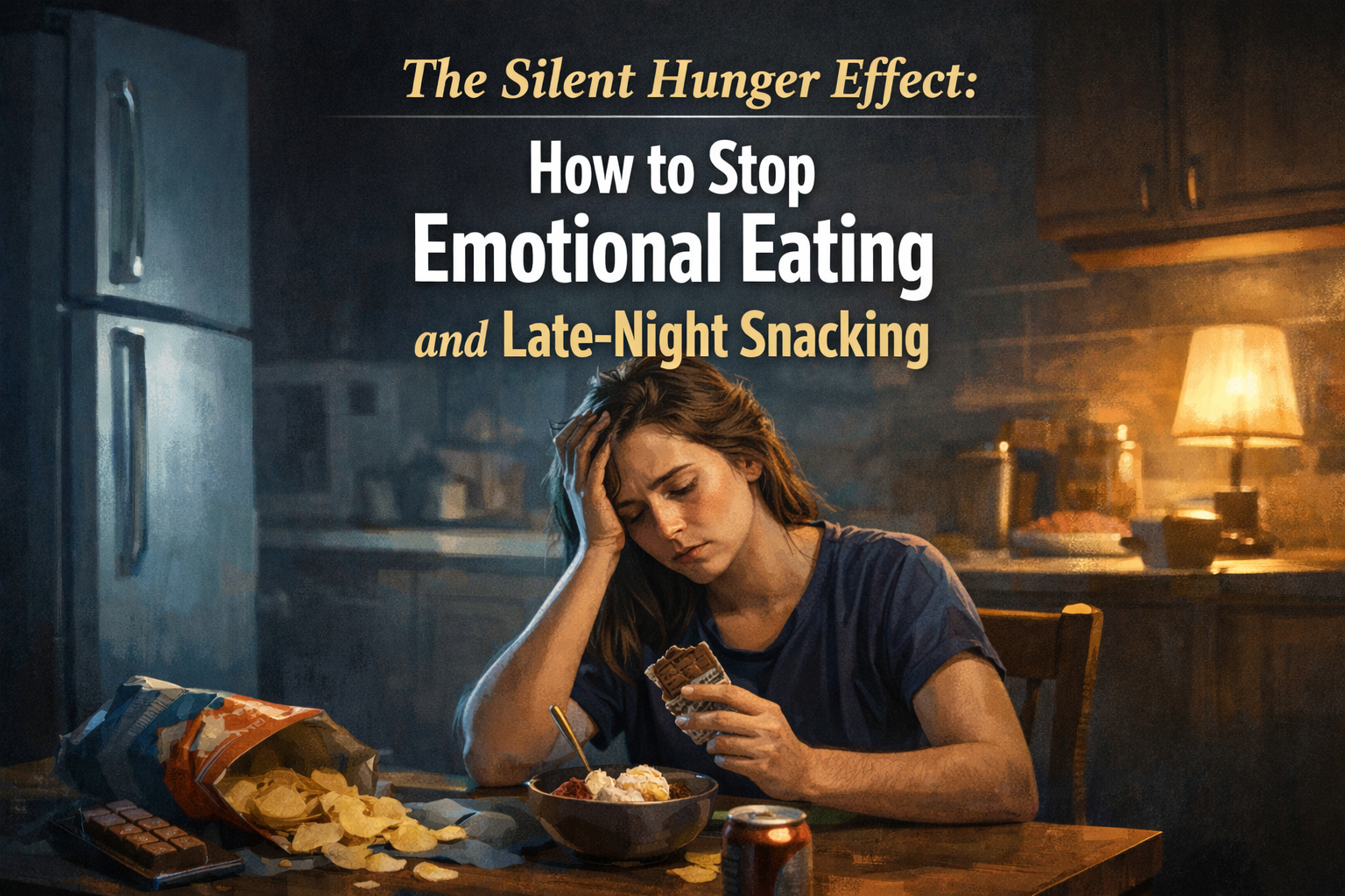 The Silent Hunger Effect: How to Stop Emotional Eating and Late-Night Snacking